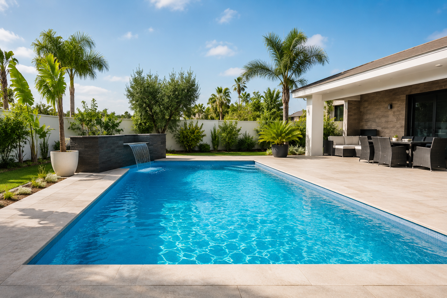 Construcción de piscinas
